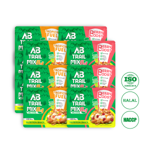 Combo 6 gói hạt dinh dưỡng mix 2 ngăn AB Trail Mix